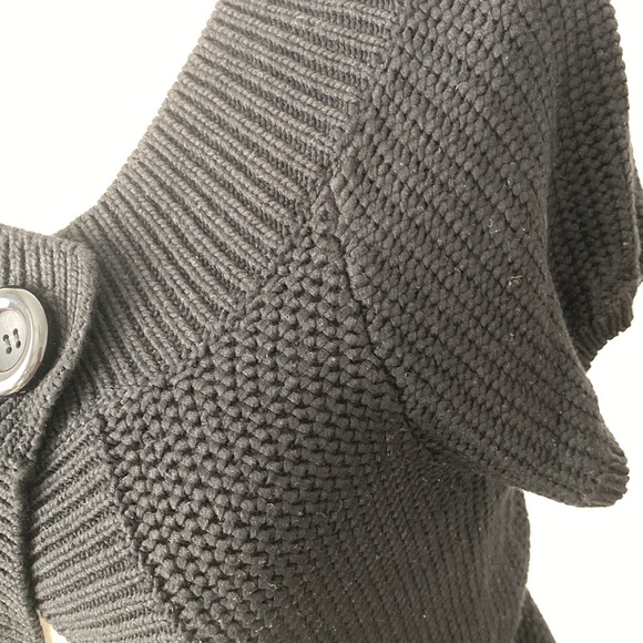 Kenneth Cole Reaction Black Sweater Bolero - Picture 5 of 9